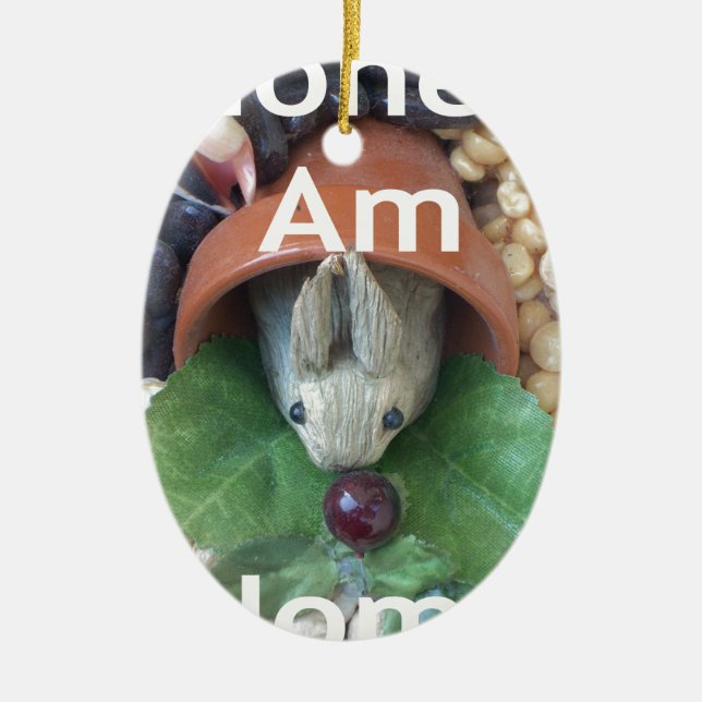 Adorno De Cerámica Aperitivo de conejo (Frente)