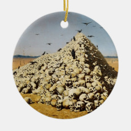 Adorno De Cerámica Apoteosis de la guerra (muerte y destrucción) (cal