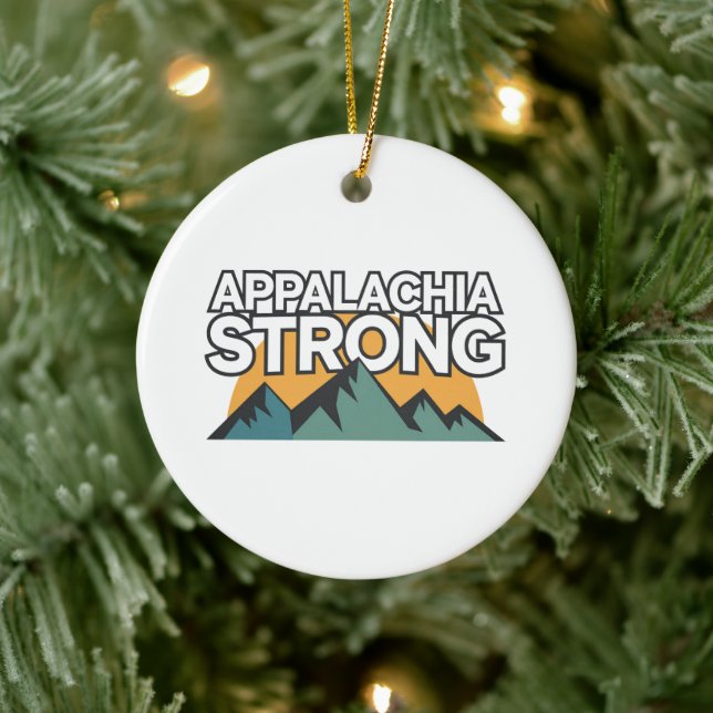 Adorno De Cerámica Appalachia Strong (Árbol)