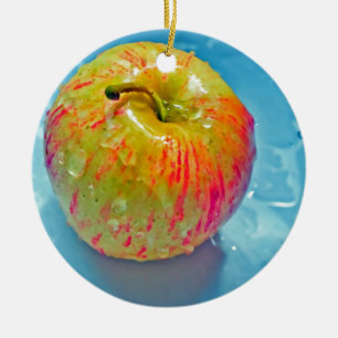 Adorno De Cerámica Apple que brilla intensamente