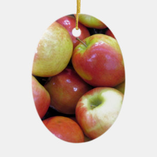 Adorno De Cerámica Apples
