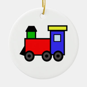 ADORNO DE CERÁMICA APPLIQUE DEL TREN