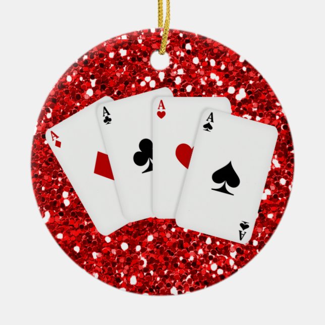 Adorno De Cerámica Apuestas - Vegas (Frente)