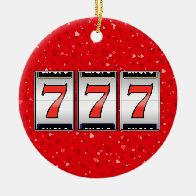 Adorno De Cerámica Apuestas - Vegas (Frente)