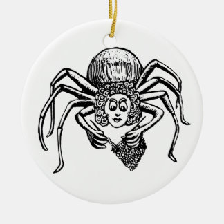 Adorno De Cerámica Araña de punto