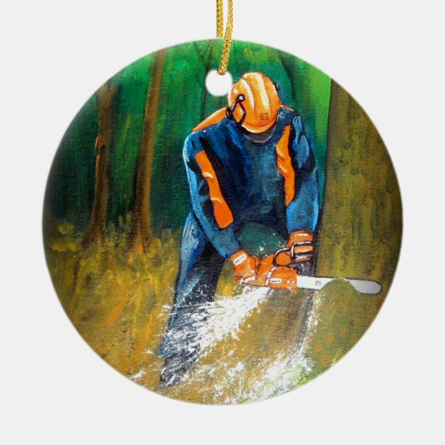 Adorno De Cerámica Árbitro cirujano Forester (Frente)