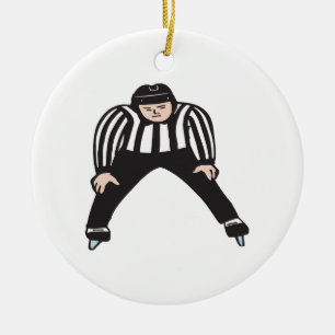 Adorno De Cerámica Árbitro del hockey