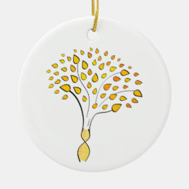 Adorno De Cerámica Árbol de ADN de la familia encontrada