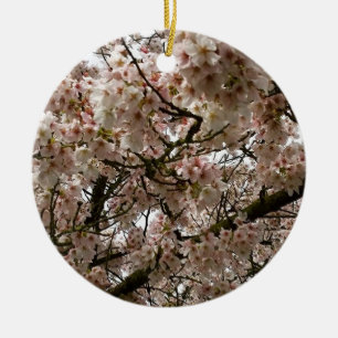 Adorno De Cerámica Árbol de cerezo en flor, Oregón