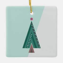Adorno De Cerámica Árbol de elegancia Evergreen