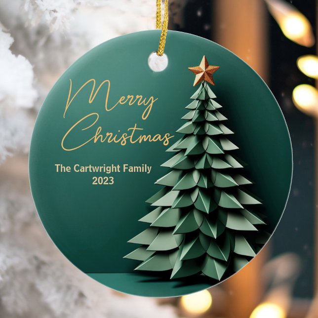 Adorno De Cerámica Árbol de Fiesta de Navidades del Personalizado del (Subido por el creador)