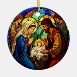 Adorno De Cerámica Árbol de la Natividad Ornamental