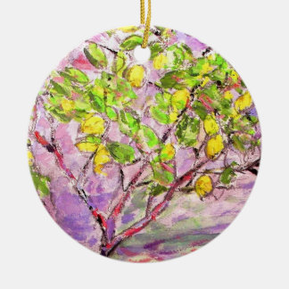 Adorno De Cerámica árbol de limón