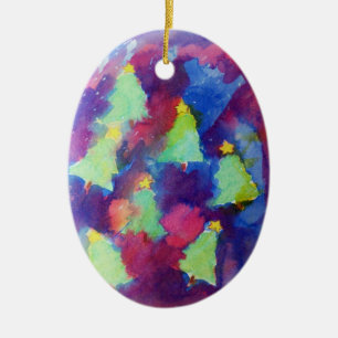 ADORNO DE CERÁMICA ÁRBOL DE NAVIDAD