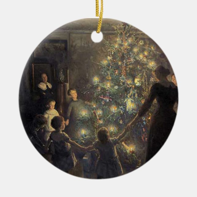 Adorno De Cerámica Árbol de navidad (Frente)