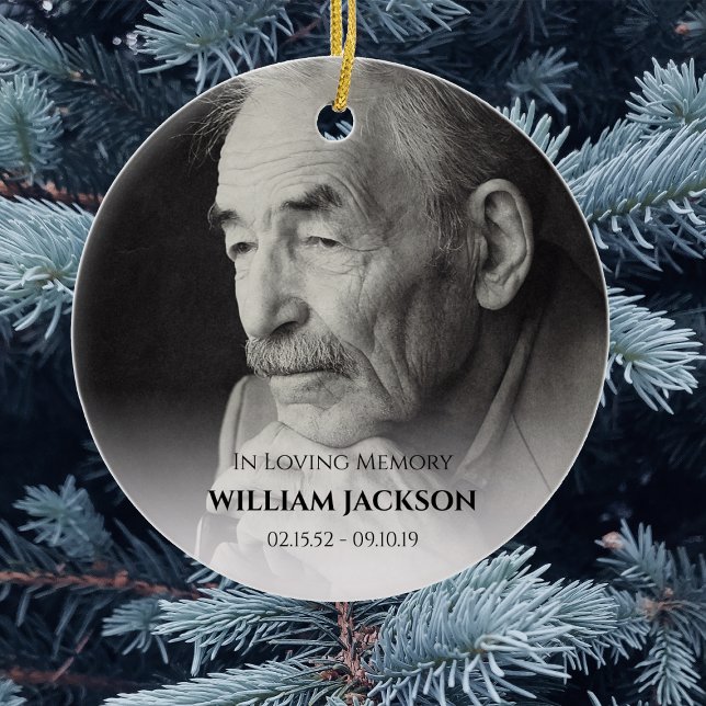 Adorno De Cerámica Árbol de Navidad conmemorativo de la foto (Subido por el creador)