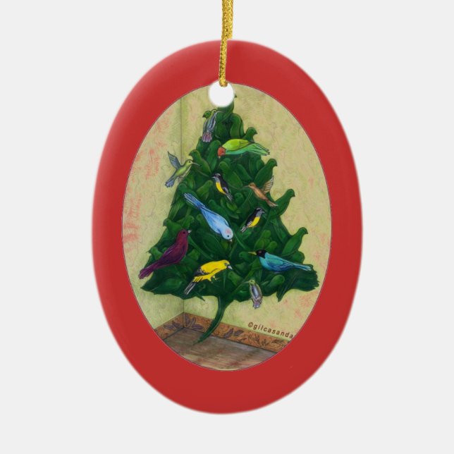 Adorno De Cerámica Árbol de navidad de Cocotte (Frente)