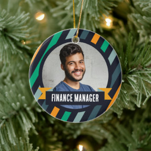 Adorno De Cerámica Árbol de Navidad de Office - Administrador de fina
