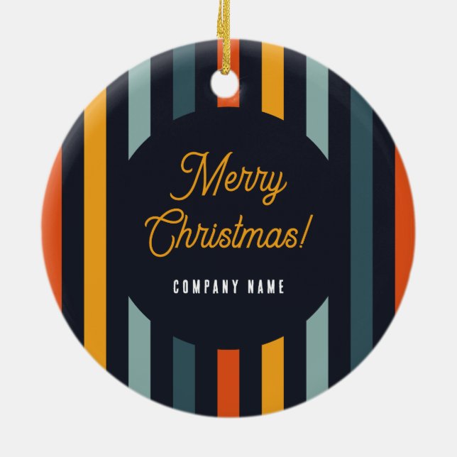 Adorno De Cerámica Árbol de Navidad de Office - Director General (Atrás)