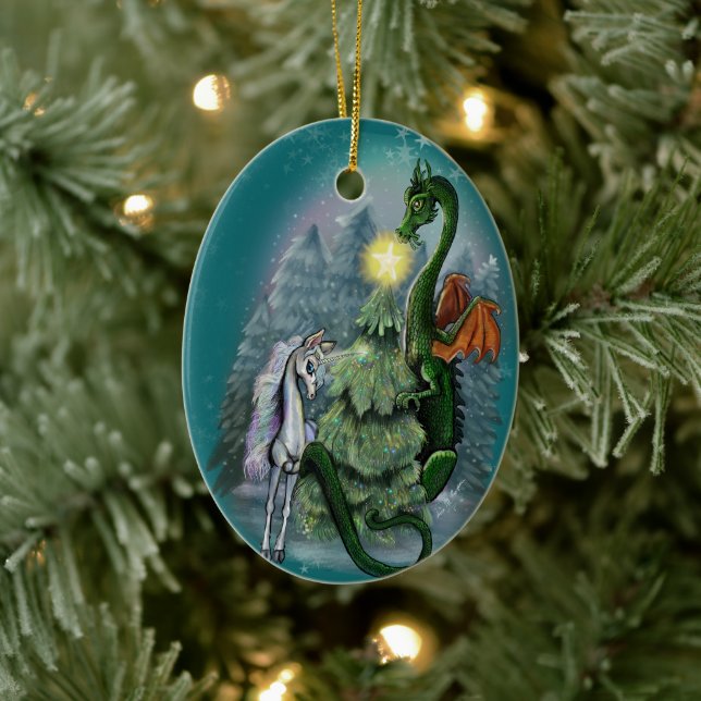 Adorno De Cerámica Árbol de Navidad encantado (Árbol)