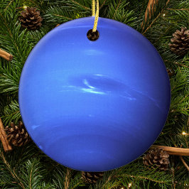Adorno De Cerámica Árbol de Navidad Planet Neptune