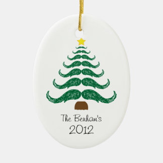 Adorno De Cerámica Árbol de Staches del navidad