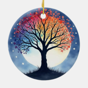 Adorno De Cerámica Árbol de vida