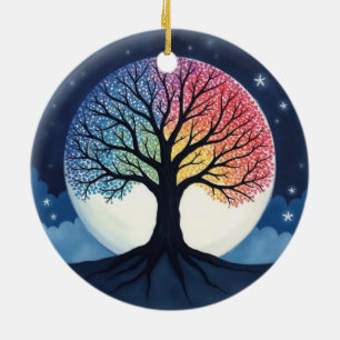 Adorno De Cerámica Árbol de vida