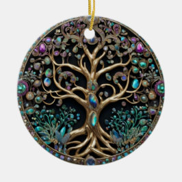 Adorno De Cerámica Árbol de vida