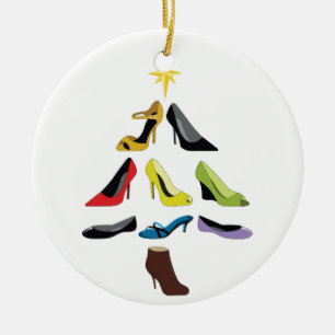 Adorno De Cerámica Árbol de zapatos