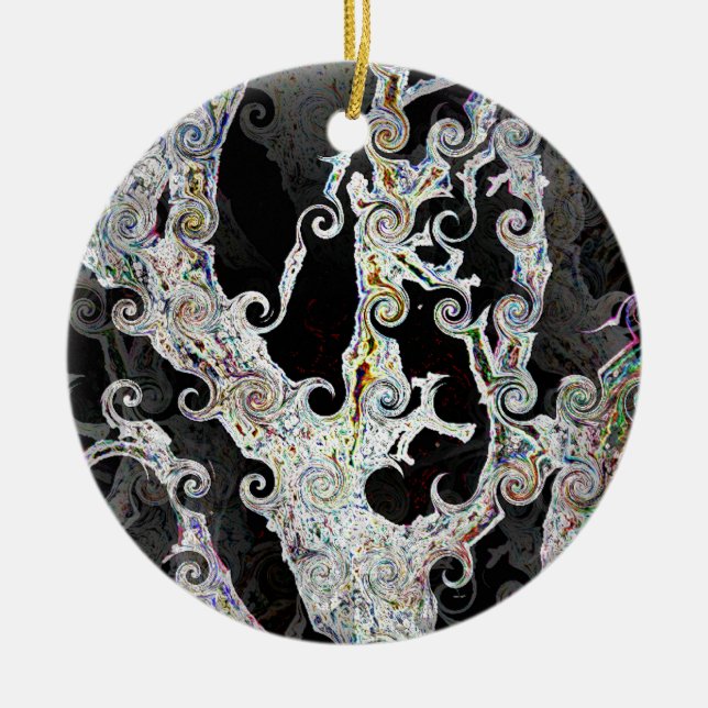 ADORNO DE CERÁMICA ÁRBOLES (Frente)