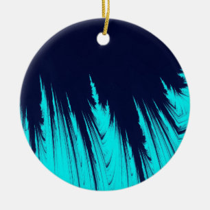 ADORNO DE CERÁMICA ÁRBOLES ABSTRACTOS