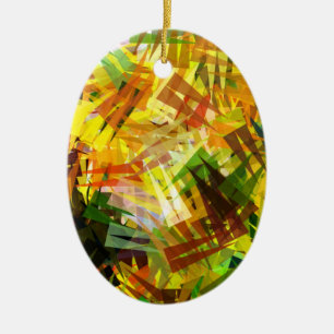 ADORNO DE CERÁMICA ÁRBOLES DE VERANO