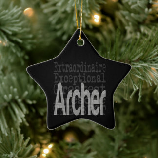 Adorno De Cerámica Archer Extraordinaire