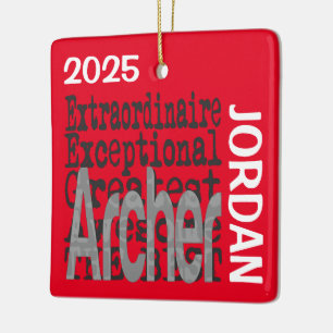 Adorno De Cerámica Archer Extraordinaire PERSONALIZADO