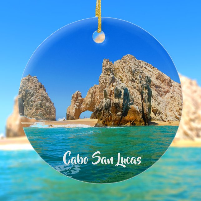 Adorno De Cerámica Arco de playa de Cabo San Lucas México (Subido por el creador)
