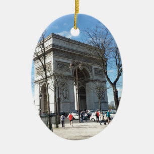 Adorno De Cerámica Arco del Triunfo, París, Francia
