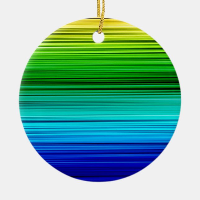 Adorno De Cerámica Arcoiris (Frente)