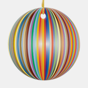 Adorno De Cerámica Arcoiris