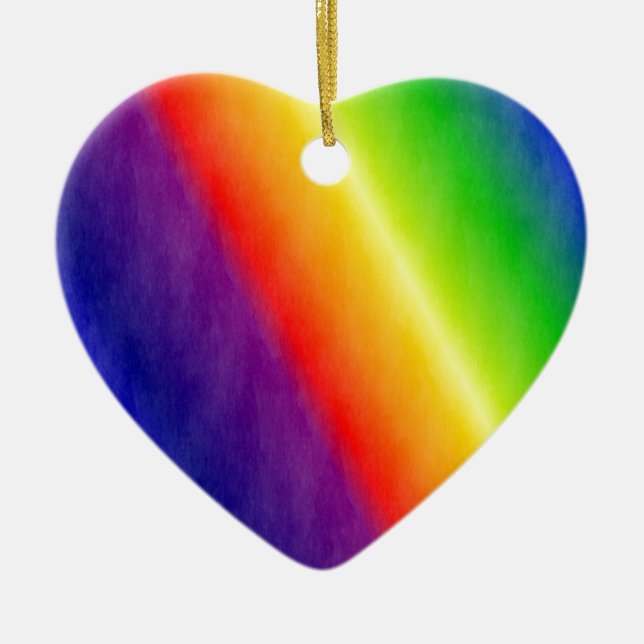 Adorno De Cerámica Arcoiris (Frente)