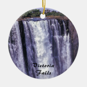 Adorno De Cerámica Arcoíris sobre las cataratas Victoria - Zimbabue, 
