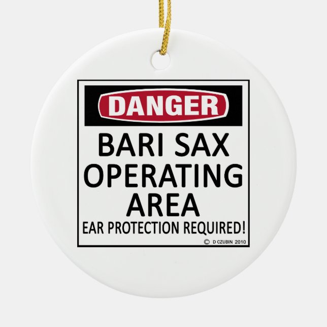 Adorno De Cerámica Área de explotación de Bari Sax (Frente)