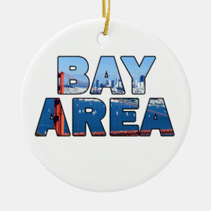 Adorno De Cerámica Área de la Bahía de San Francisco