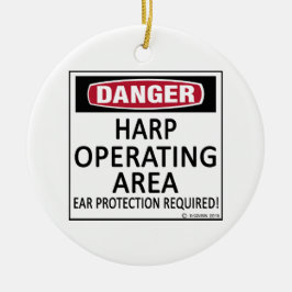 Adorno De Cerámica Área de operación Harp