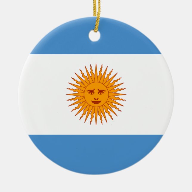 Adorno De Cerámica Argentina (Frente)