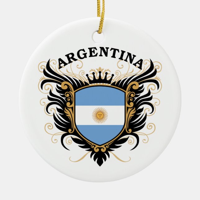 Adorno De Cerámica Argentina (Frente)