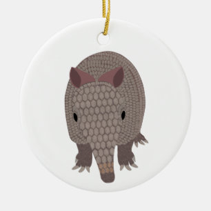 Adorno De Cerámica Armadillo Ornament