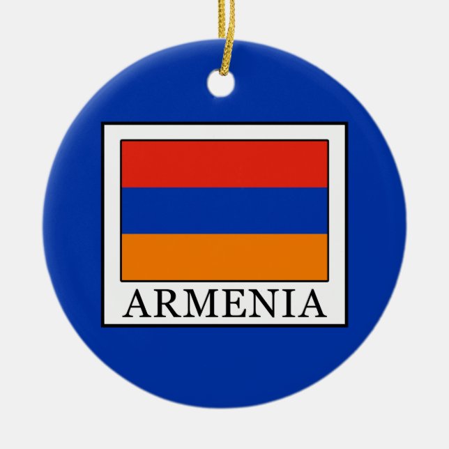 Adorno De Cerámica Armenia (Frente)