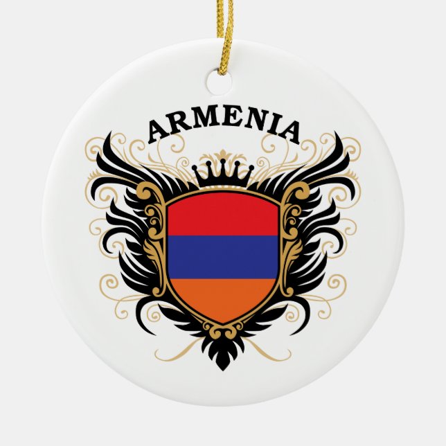 Adorno De Cerámica Armenia (Frente)