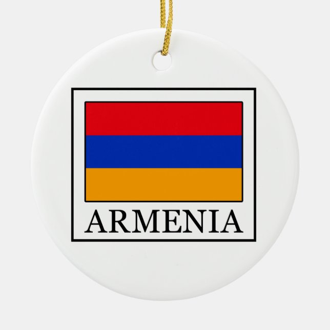 Adorno De Cerámica Armenia (Frente)